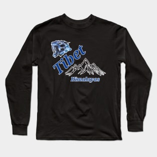 Tibet Himalayas Long Sleeve T-Shirt